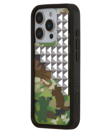 Cat Camo Stud iPhone Case