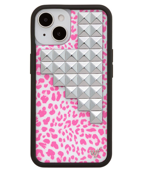 Pink Meow Stud iPhone Case