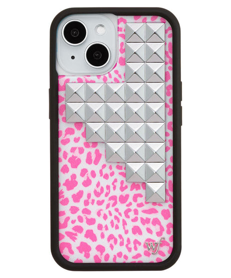 Pink Meow Stud iPhone Case
