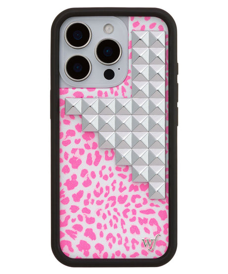 Pink Meow Stud iPhone Case