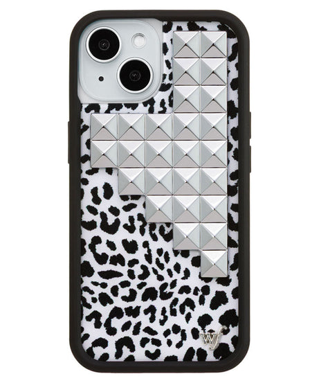Snow Meow Stud iPhone Case