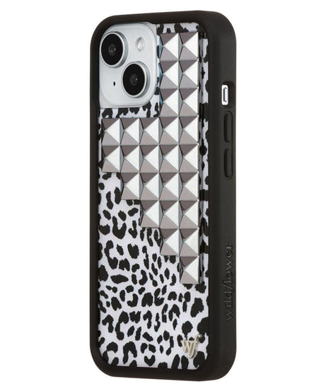 Snow Meow Stud iPhone Case