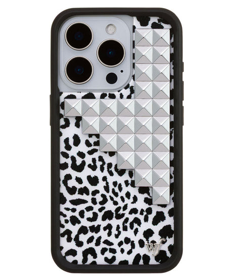 Snow Meow Stud iPhone Case