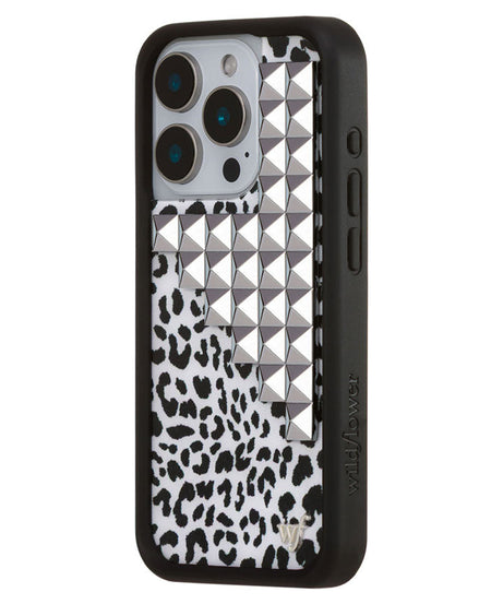 Snow Meow Stud iPhone Case