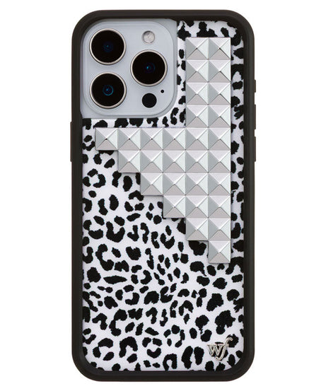 Snow Meow Stud iPhone Case