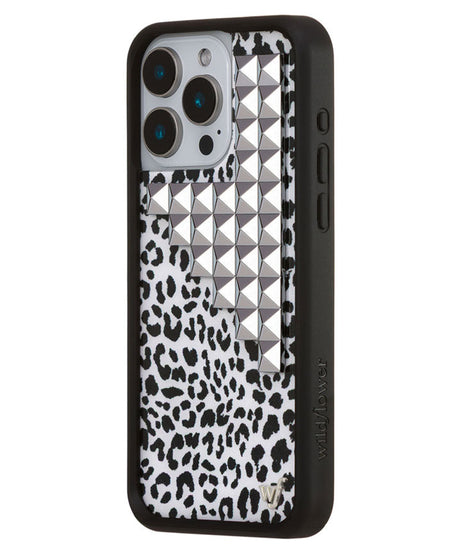 Snow Meow Stud iPhone Case