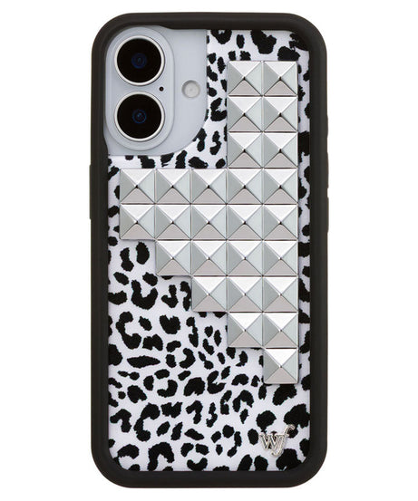 Snow Meow Stud iPhone Case