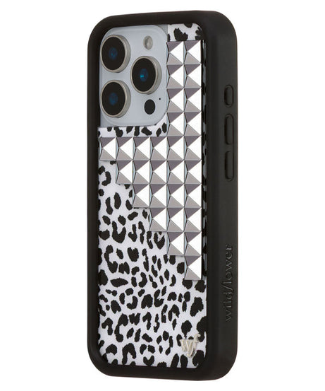 Snow Meow Stud iPhone Case
