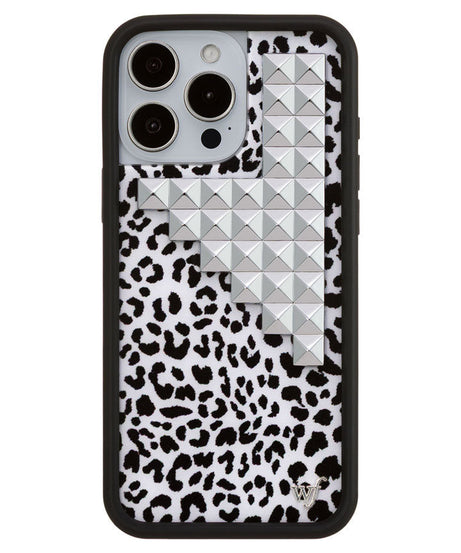 Snow Meow Stud iPhone Case
