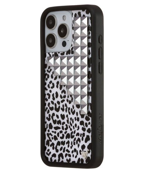 Snow Meow Stud iPhone Case
