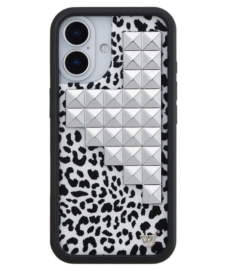 Snow Meow Stud iPhone Case
