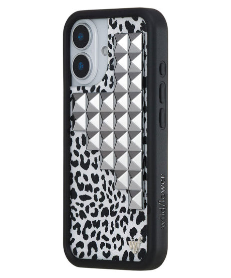 Snow Meow Stud iPhone Case