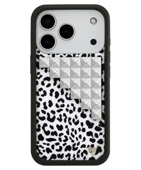 Snow Meow Stud iPhone Case