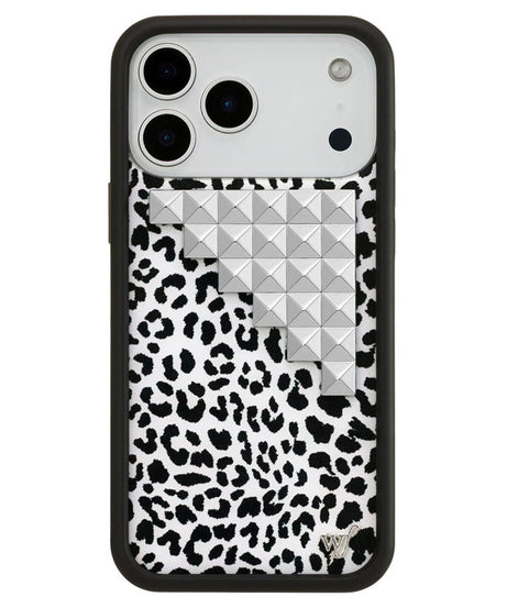 Snow Meow Stud iPhone Case