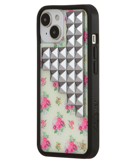 Vintage Floral Stud iPhone Case