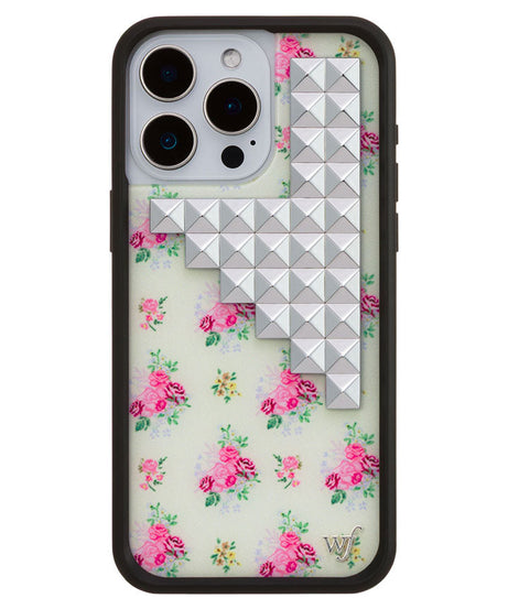 Vintage Floral Stud iPhone Case