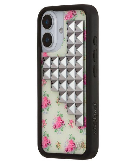 Vintage Floral Stud iPhone Case