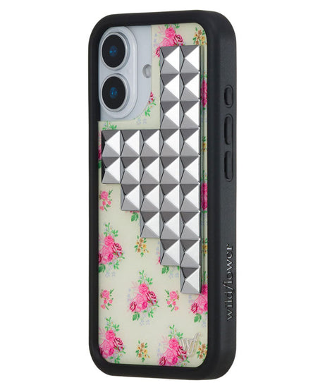 Vintage Floral Stud iPhone Case