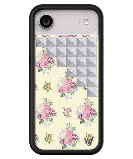 Vintage Floral Stud iPhone Case