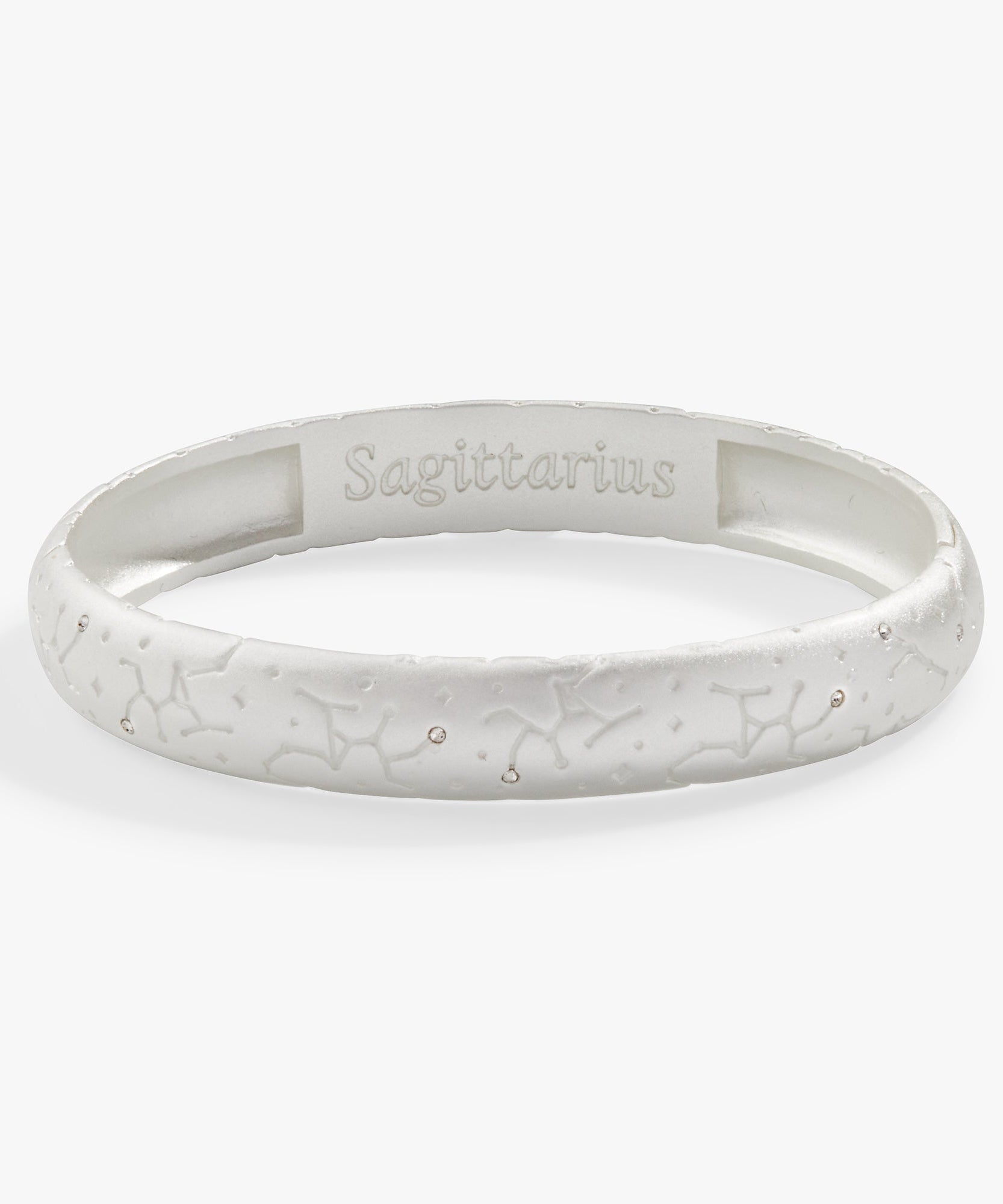 Sagittarius Zodiac Hinge Bangle