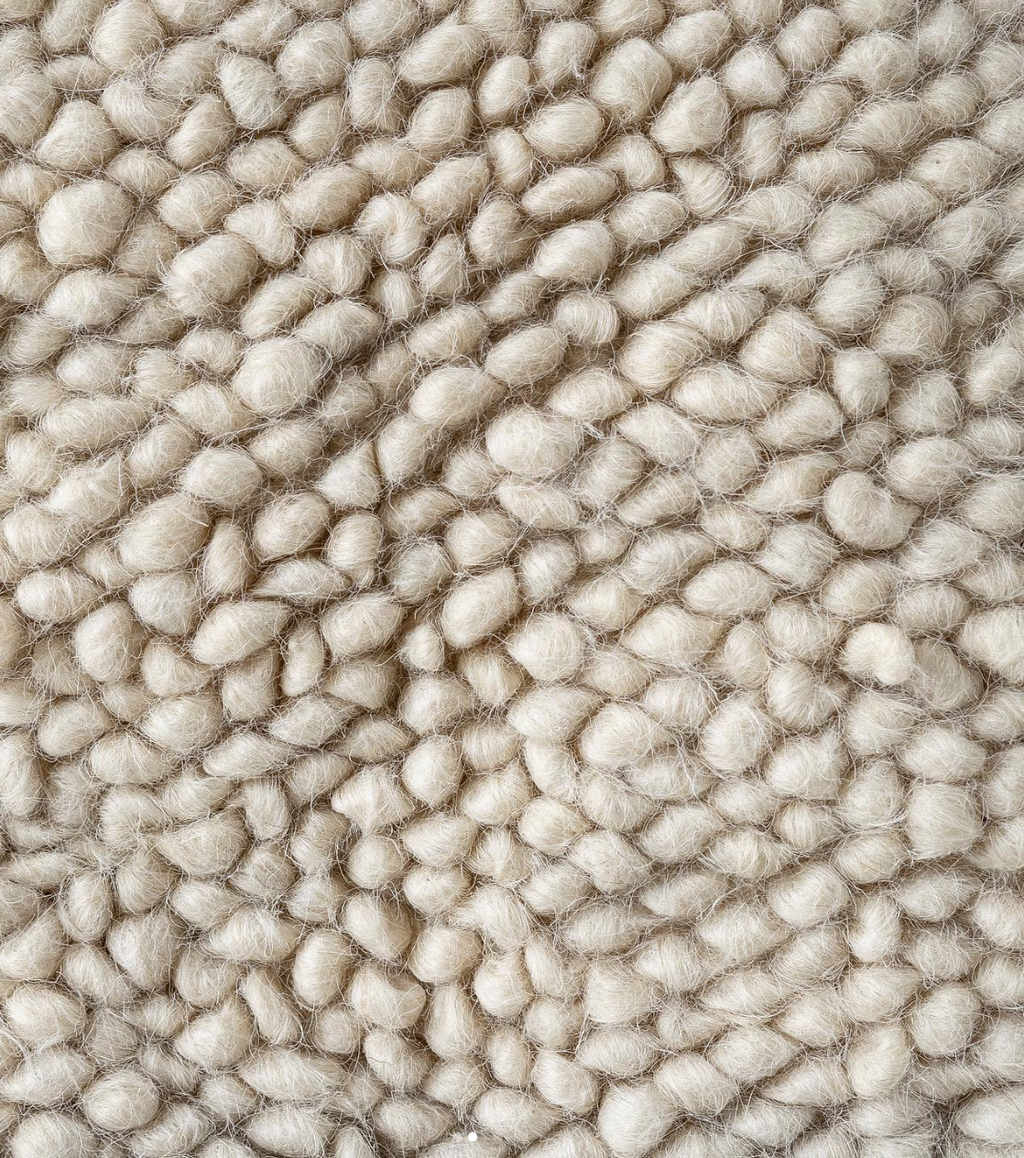 Handwoven Wool Decorative Pillow "Stones"