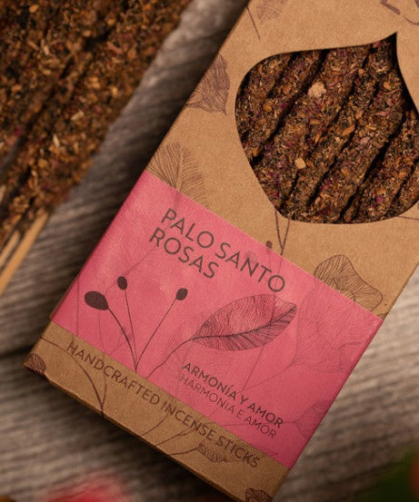 Rose Palo Santo Incense 30pk
