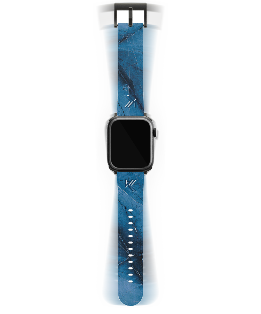 Serenes Aquamarin-Uhrenarmband