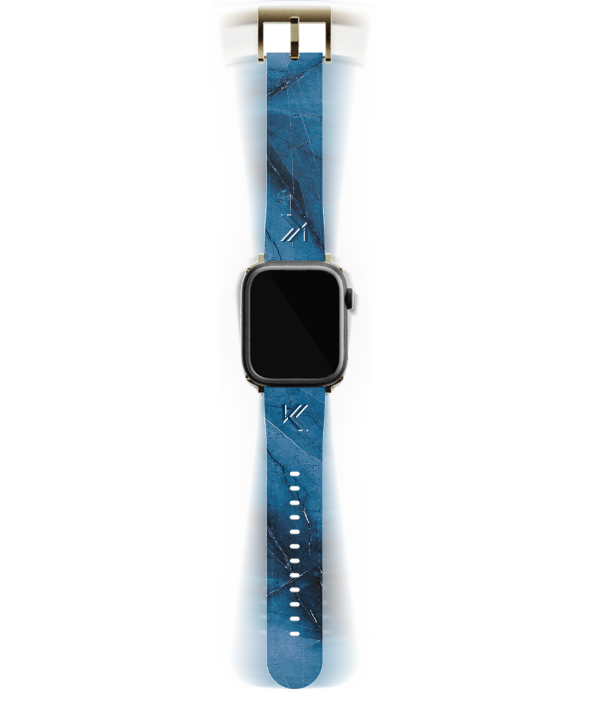 Serenes Aquamarin-Uhrenarmband