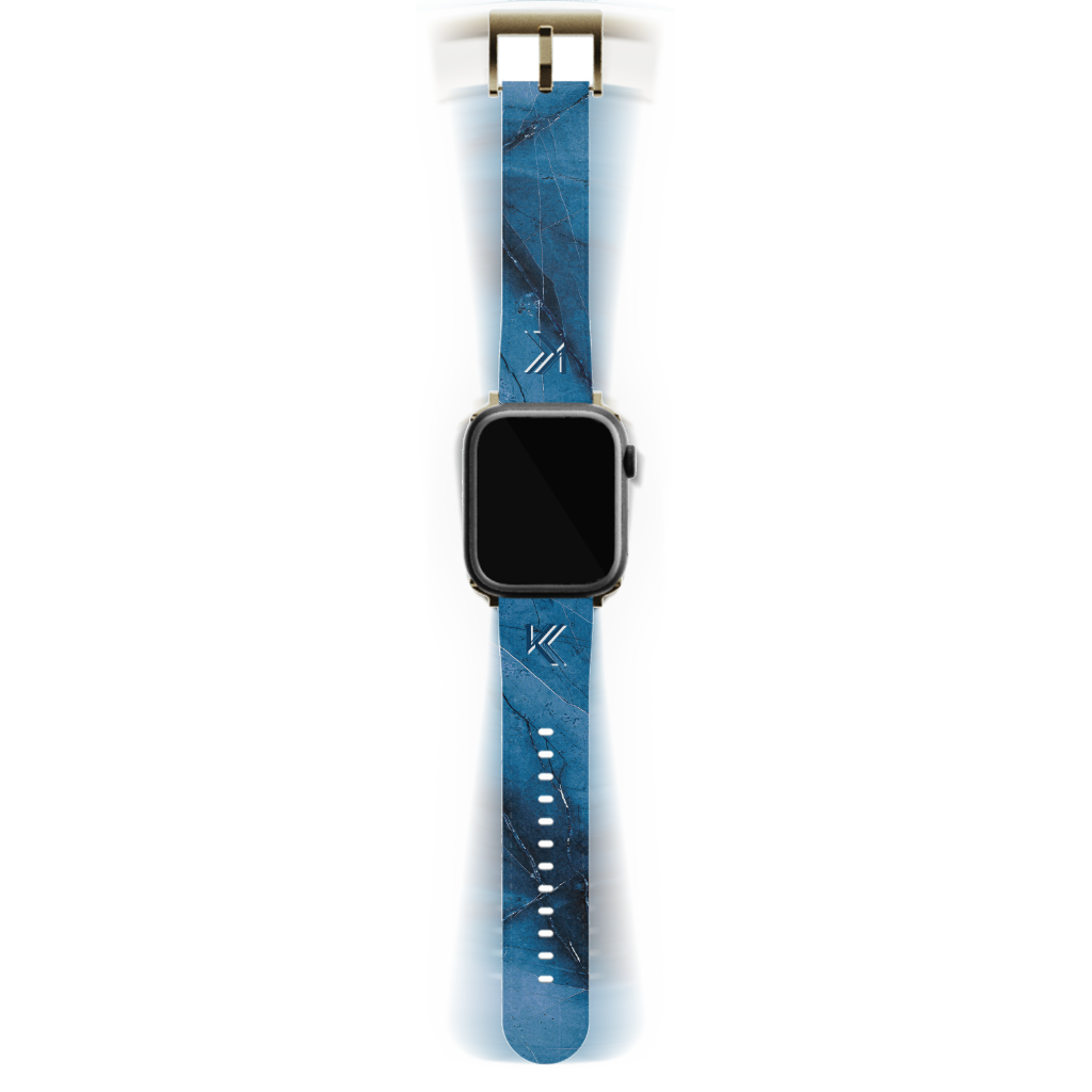 Serene Aquamarine Watch Band