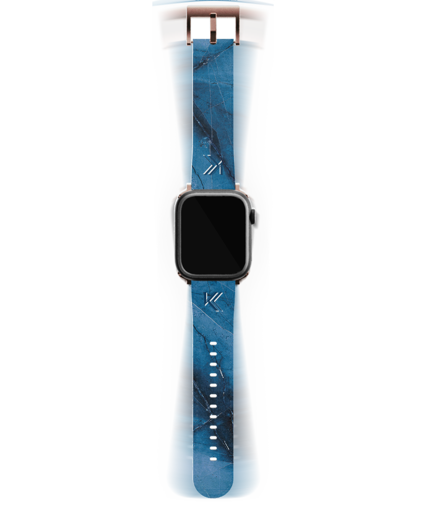 Serenes Aquamarin-Uhrenarmband