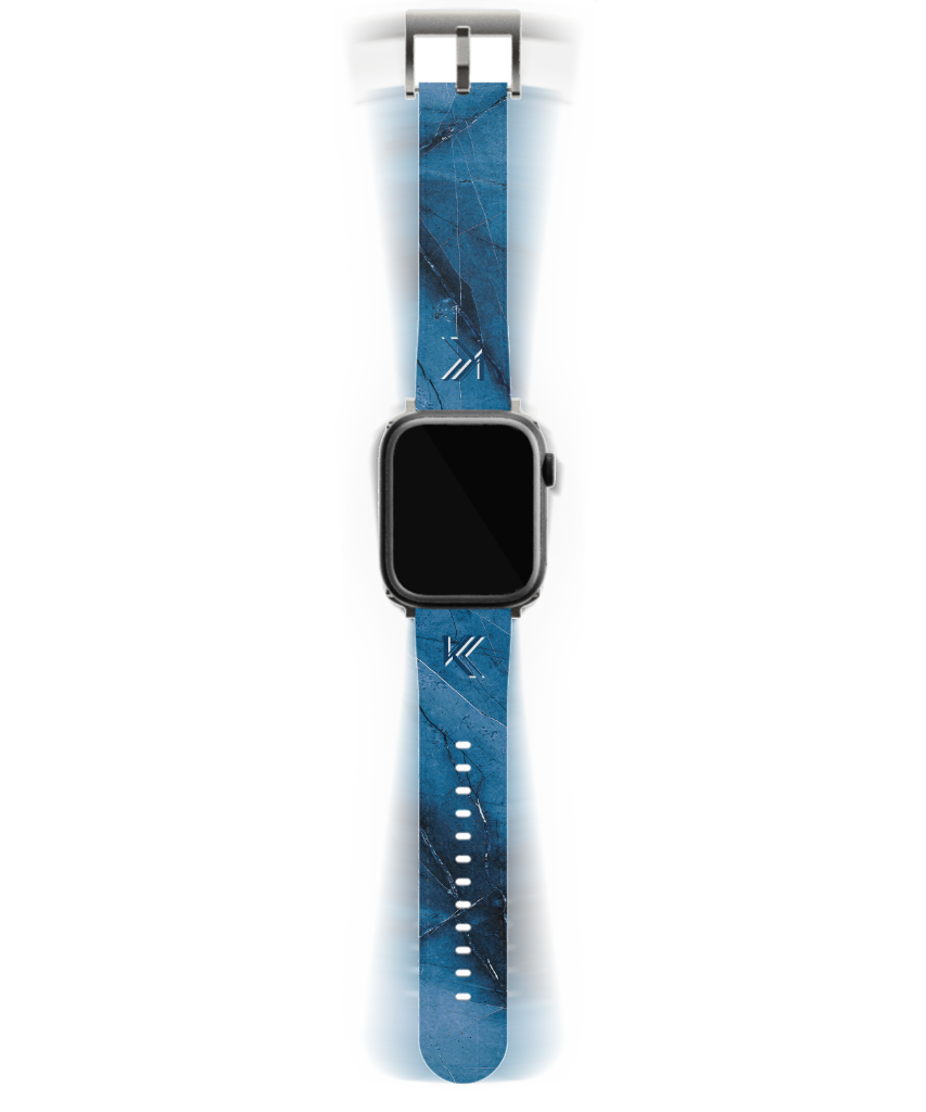 Serenes Aquamarin-Uhrenarmband