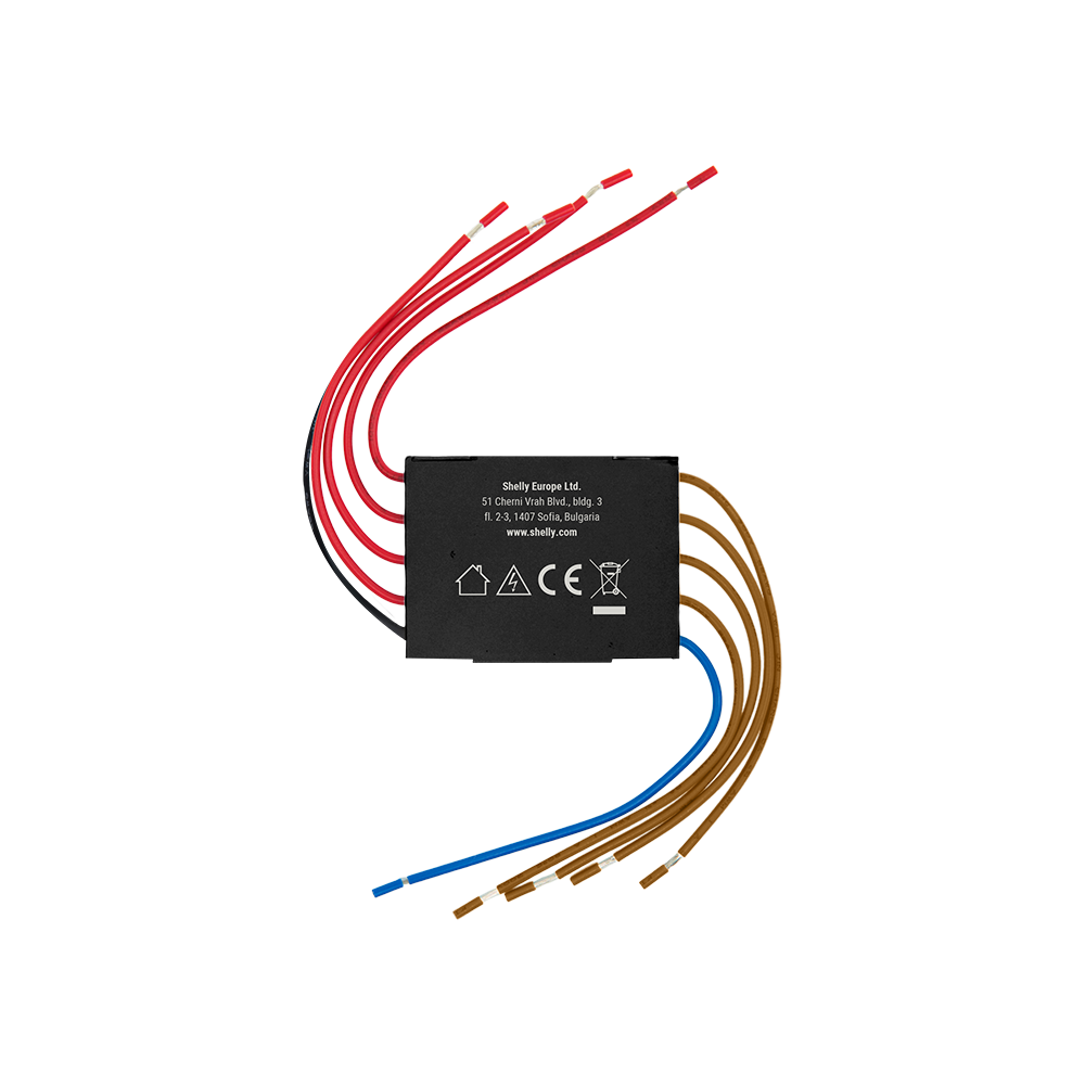 Shelly 4-Channel Decoupler 120V Black