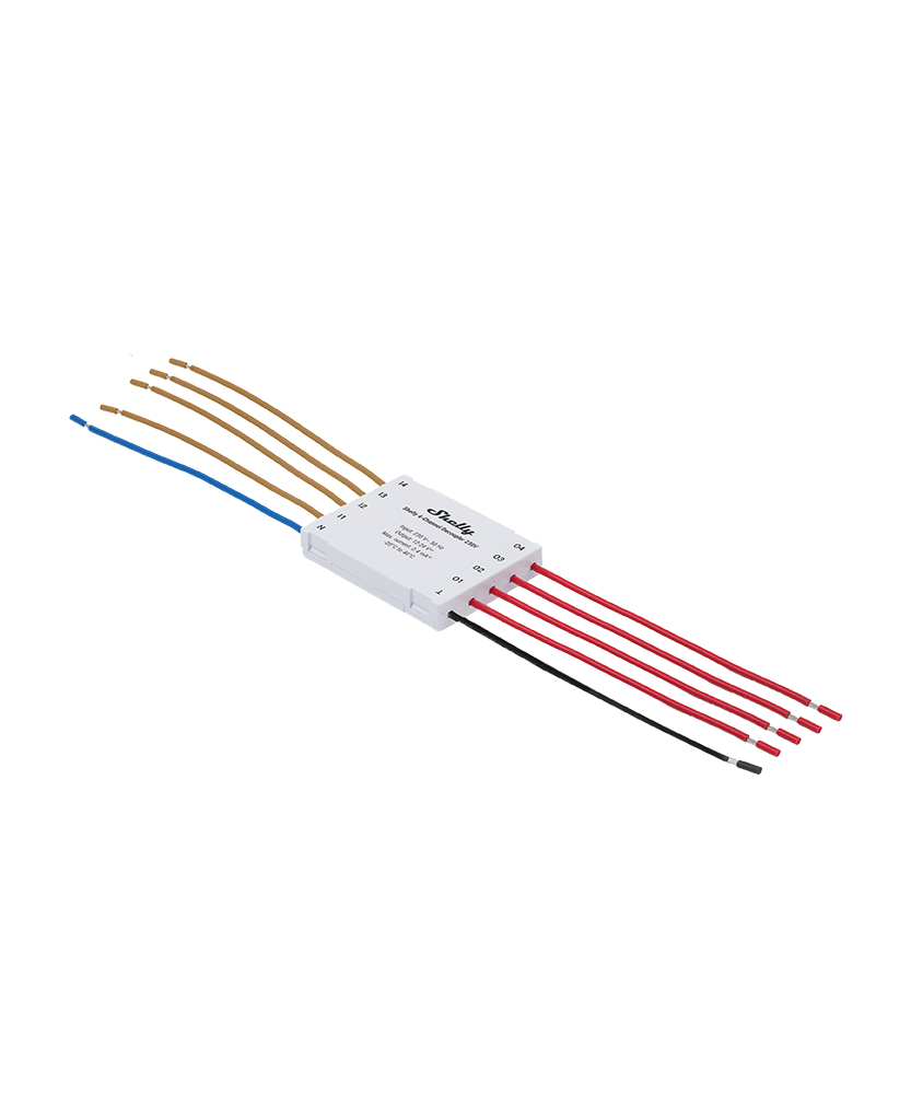 Shelly 4-Channel Decoupler 230V