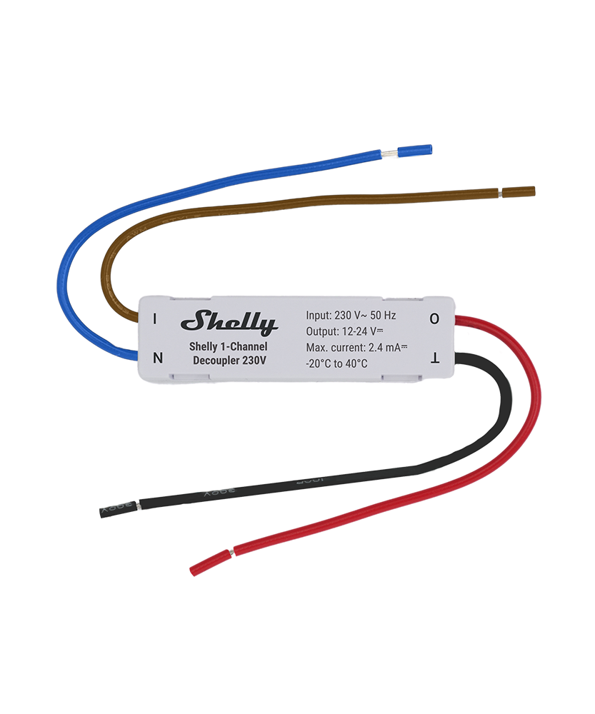 Shelly 1-Channel Decoupler 230V