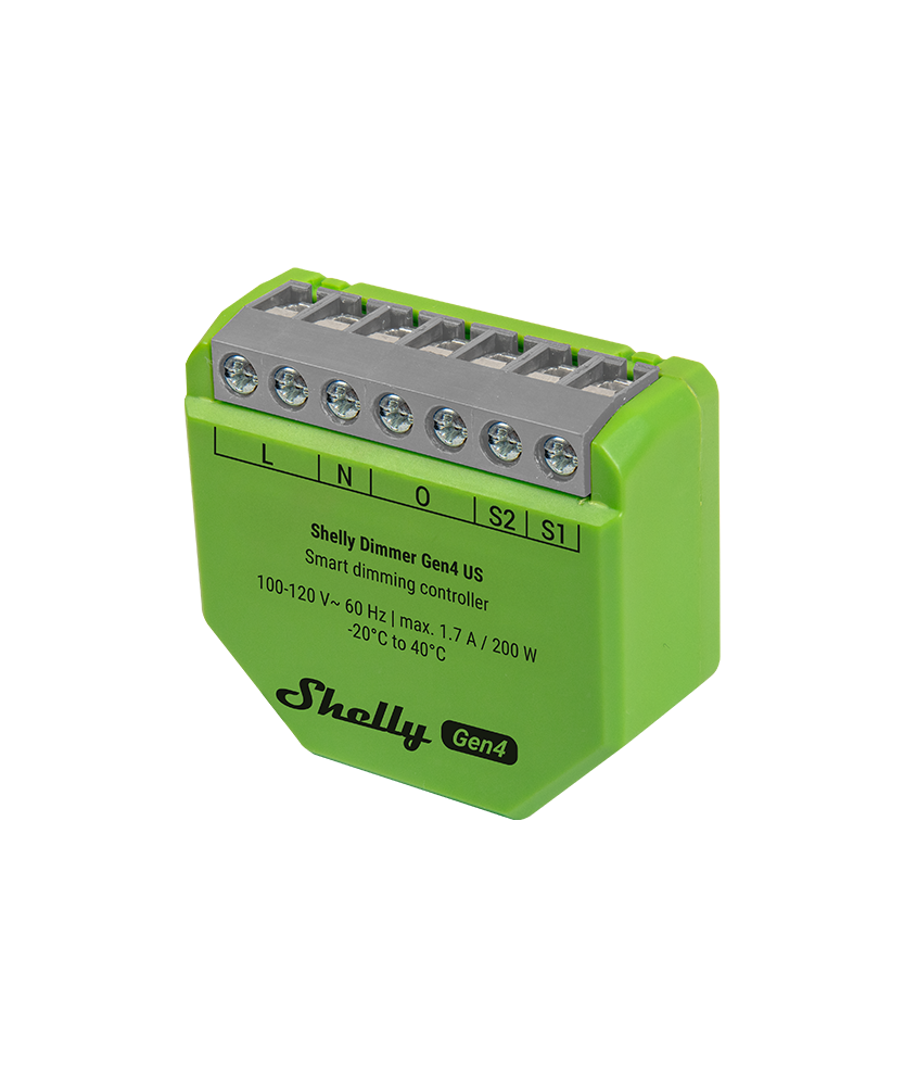 Shelly Dimmer Gen4 US UL-Certified
