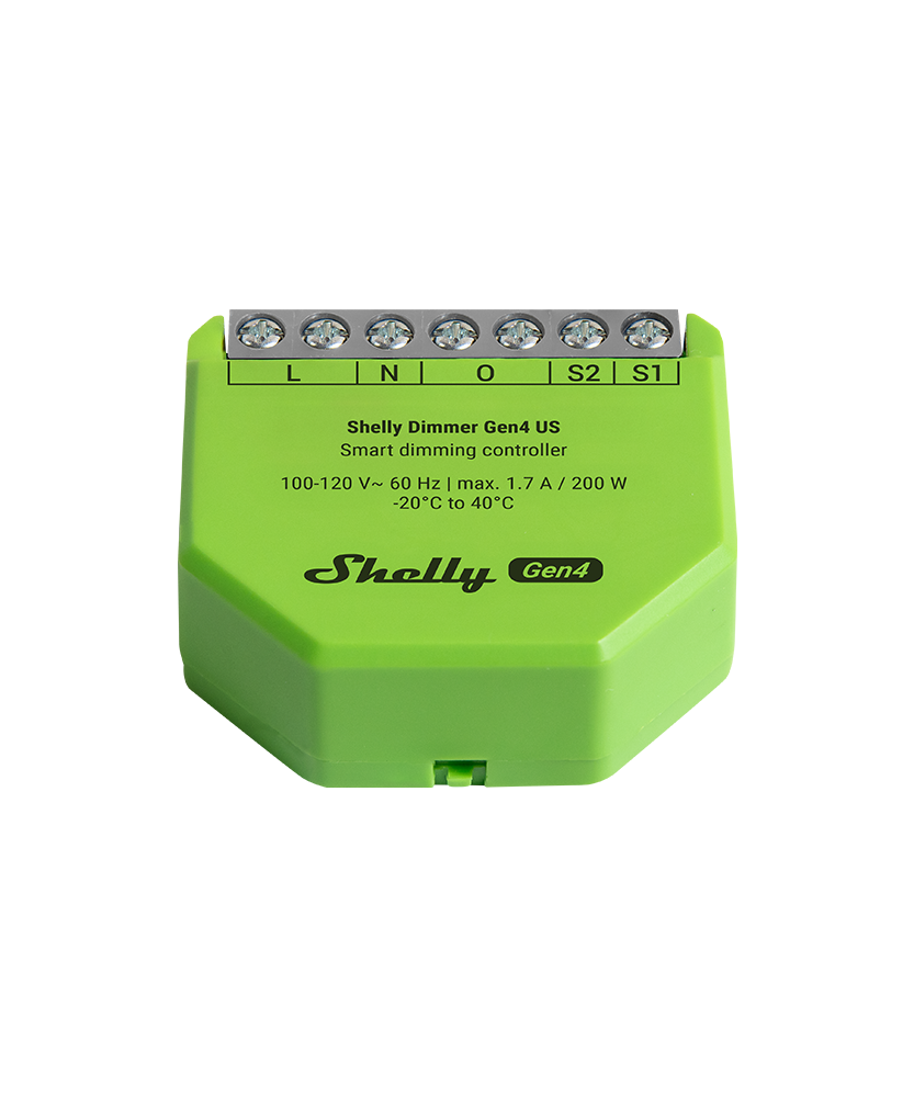 Shelly Dimmer Gen4 US UL-Certified