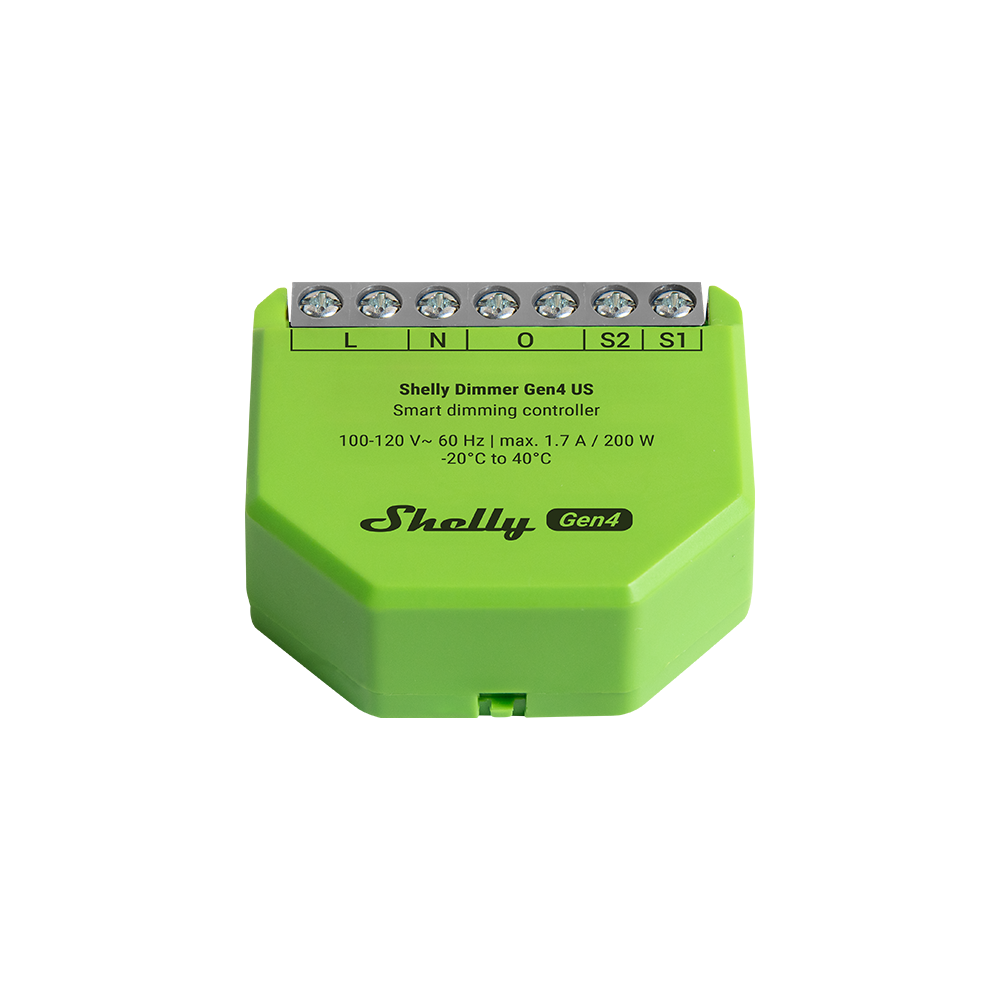 Shelly Dimmer Gen4 US UL-Certified