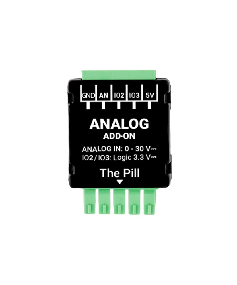 Analog 0 - 30V Add-on (Shelly Pill)