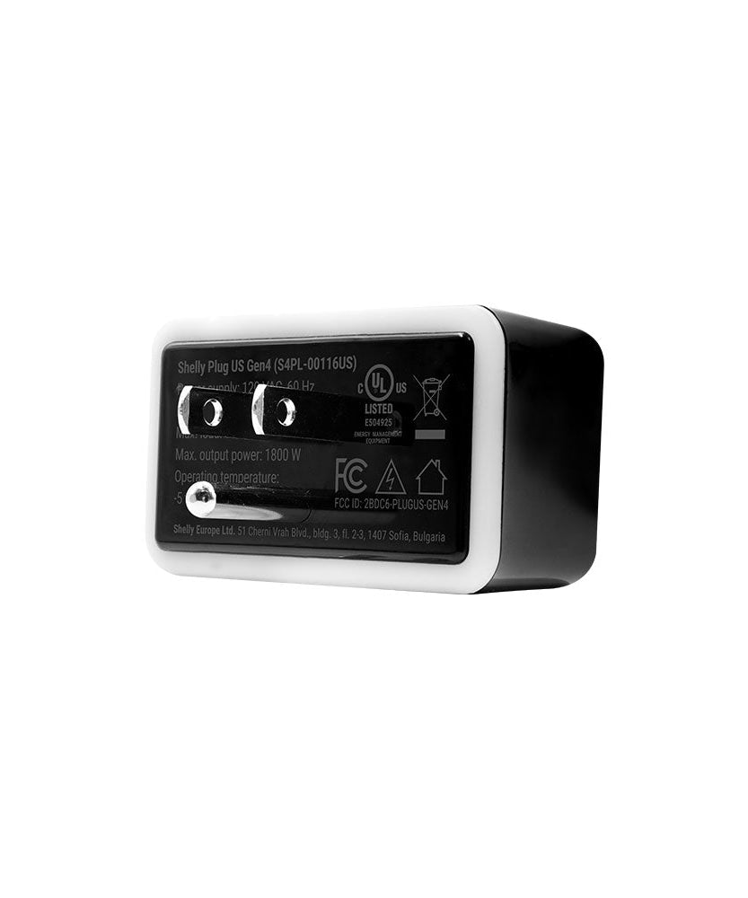 Shelly Plug US Gen4 Black - 4-pack