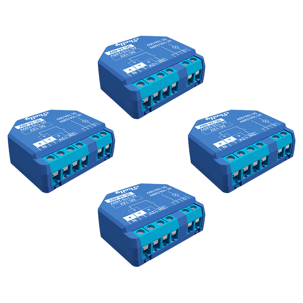 Shelly Plus 1 UL-Certified x4