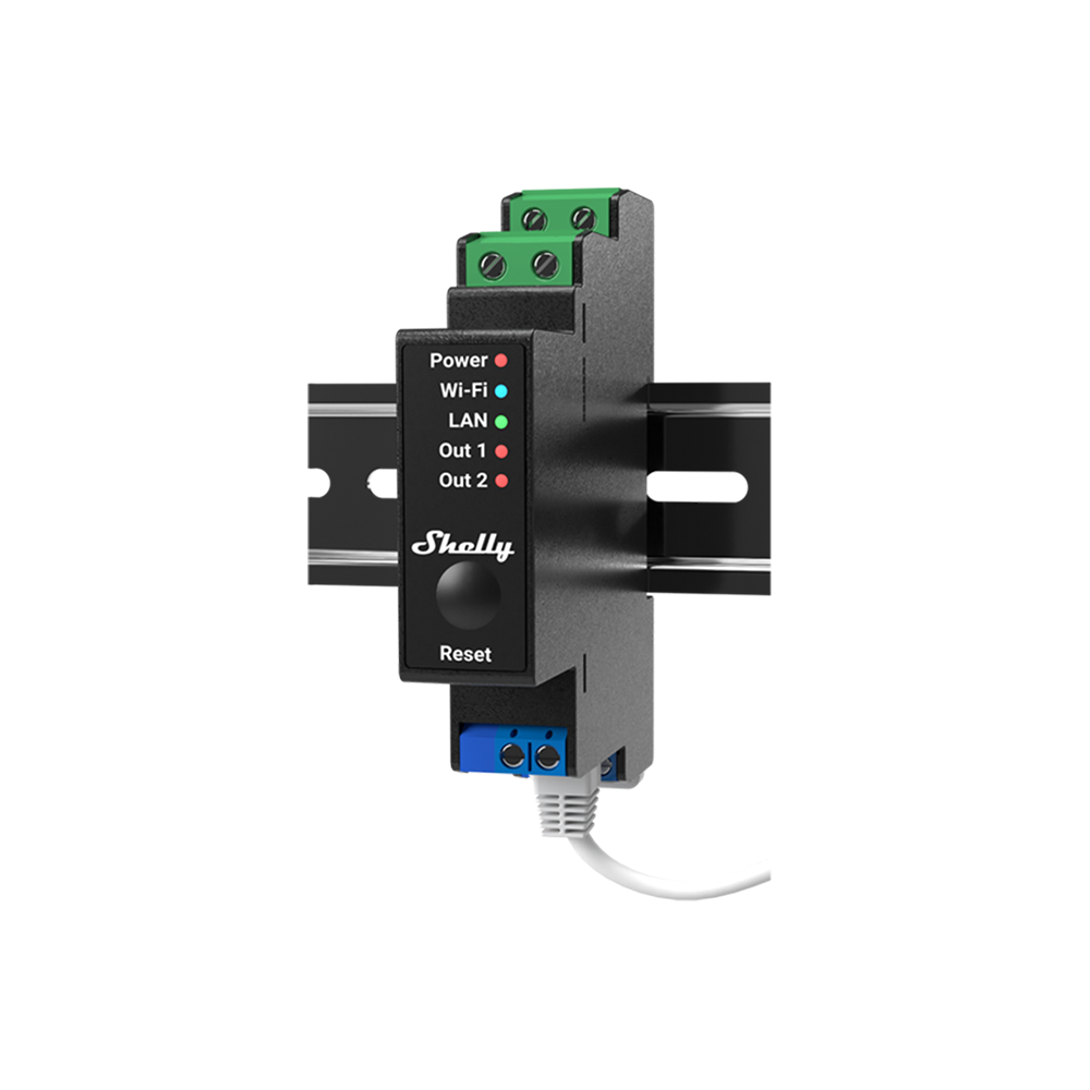 Shelly Pro 2PM UL-Certified
