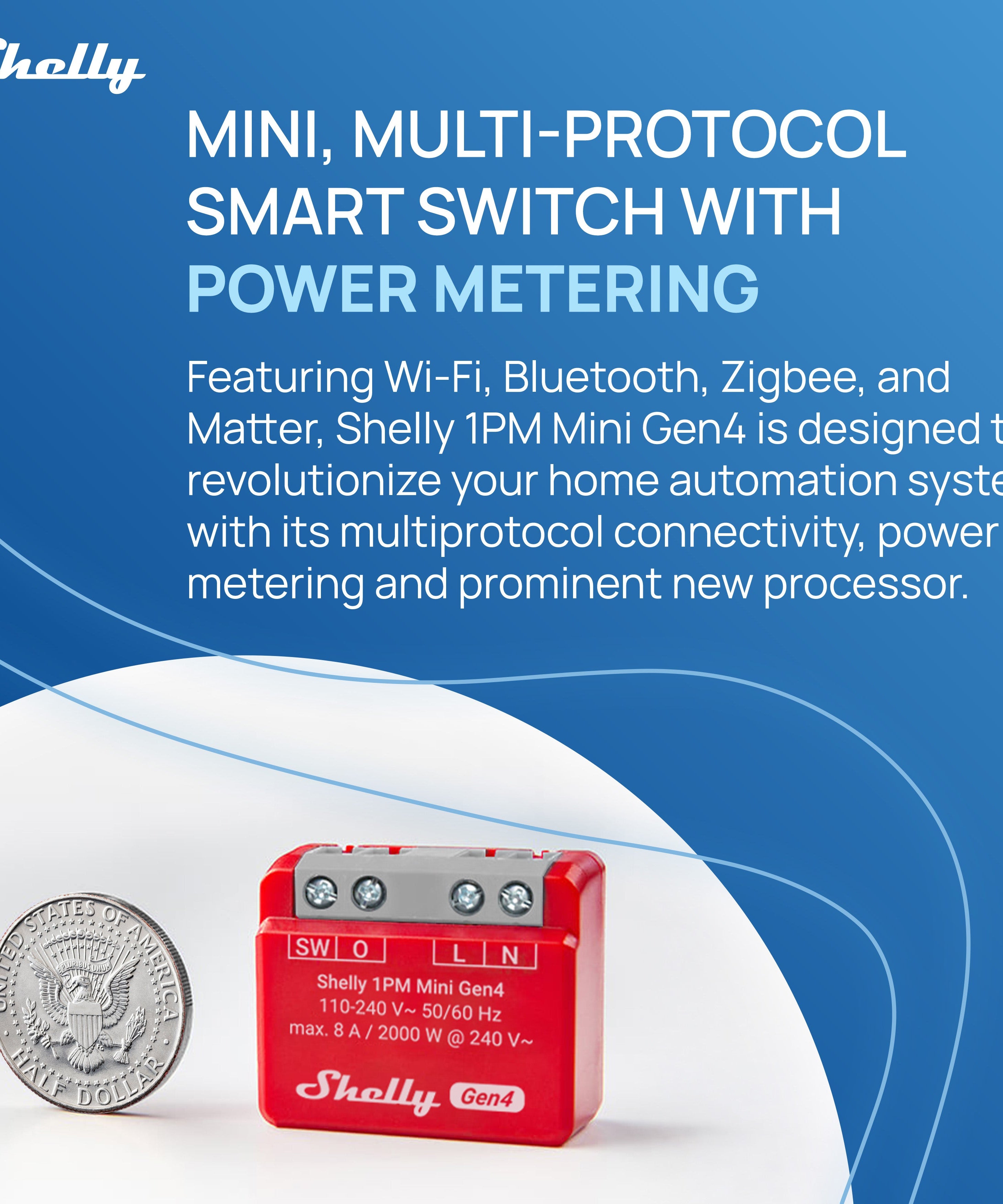 Shelly 1PM Mini Gen4