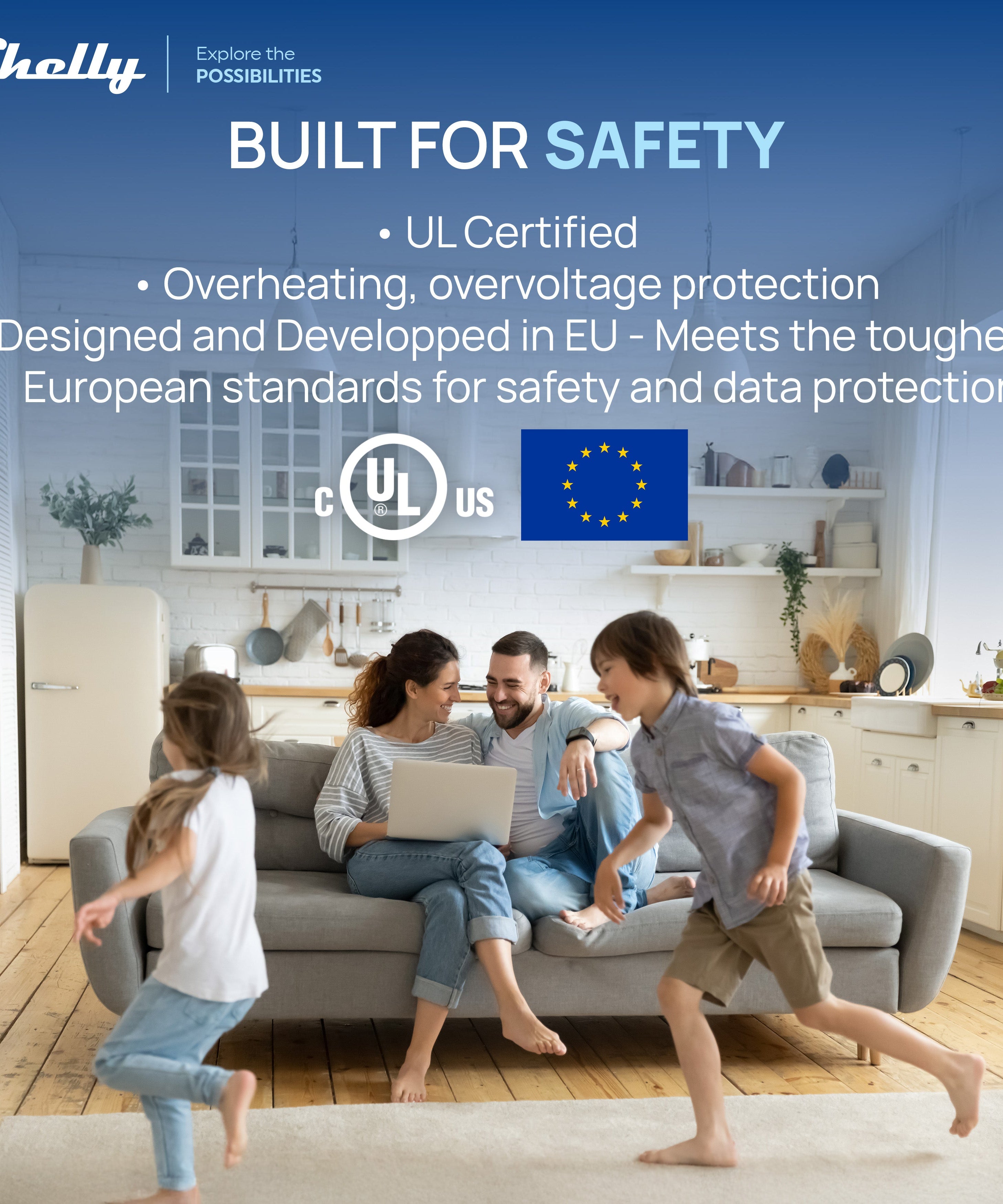 Shelly Plug US Gen4 Black - 4-pack
