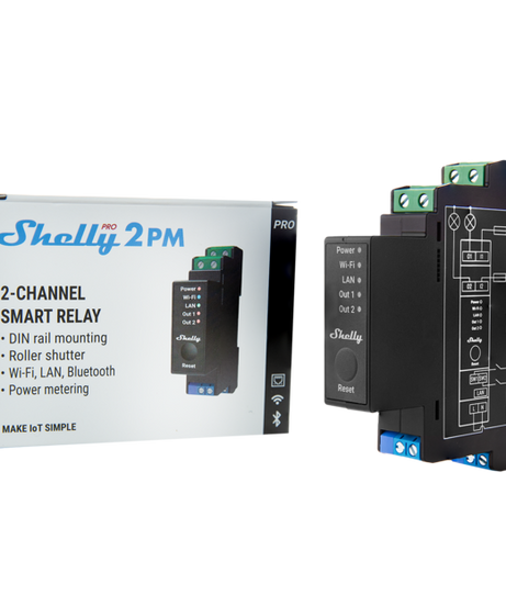 Shelly Pro 2PM UL-Certified