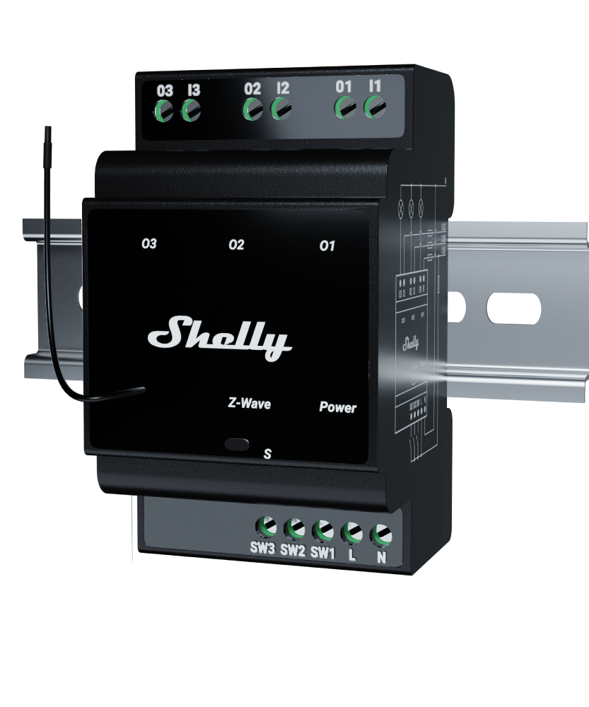 Shelly Wave Pro 3 US