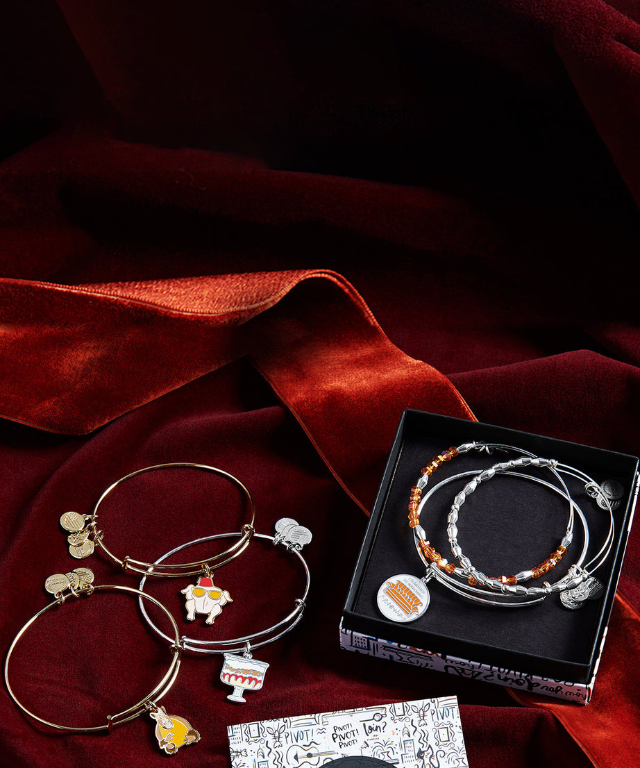 FRIENDS™ Holiday Armadillo Charm Bangle