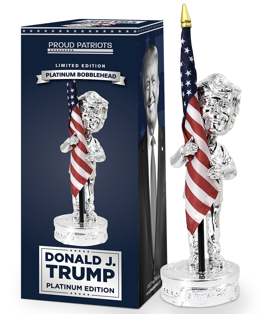 Platinum Trump Bobblehead (Limited Run of 2024 Units)