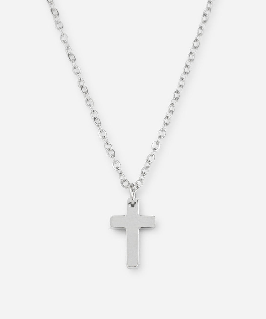 Silver Cross Necklace
