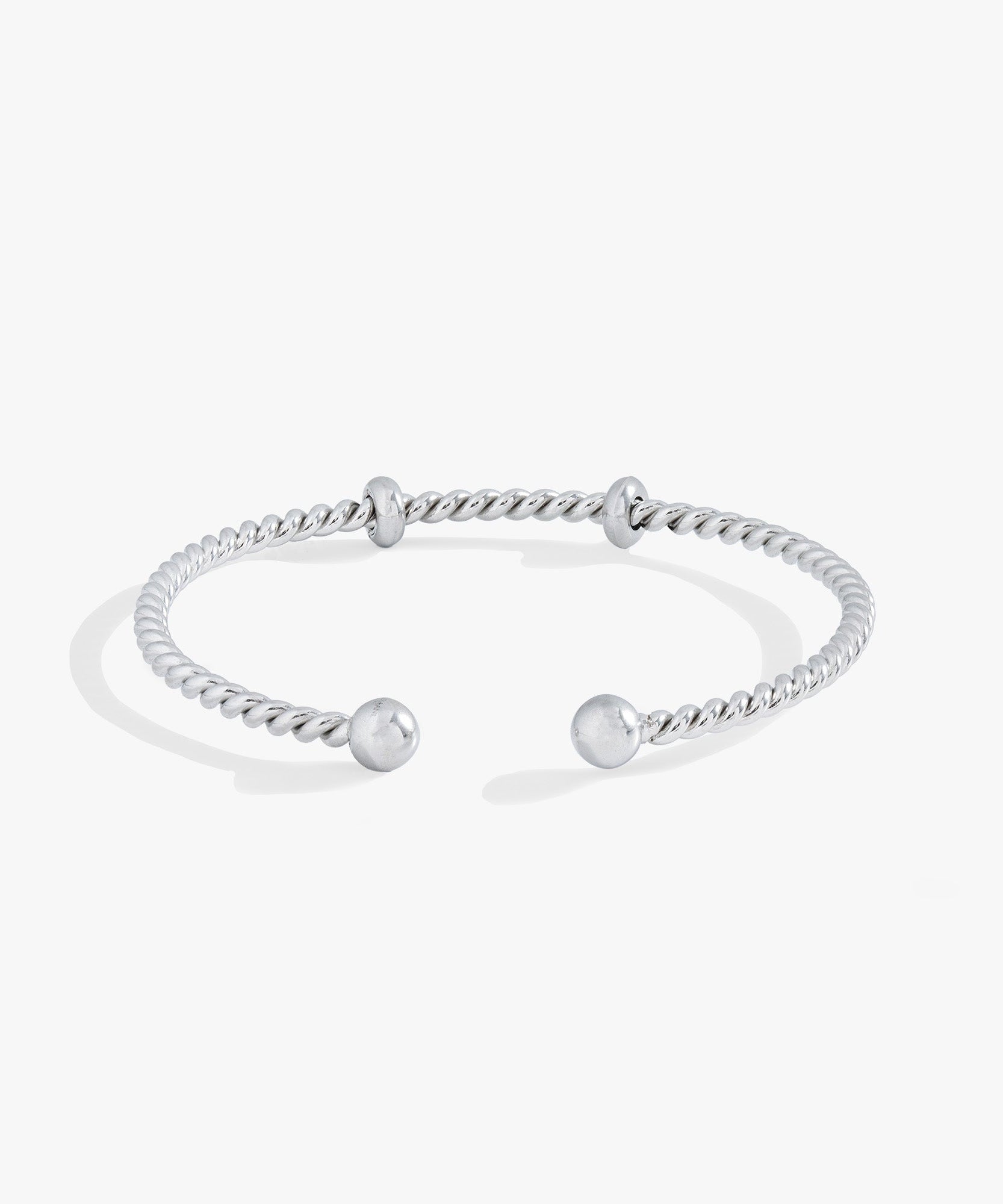 French Rope Charm Bracelet Cuff