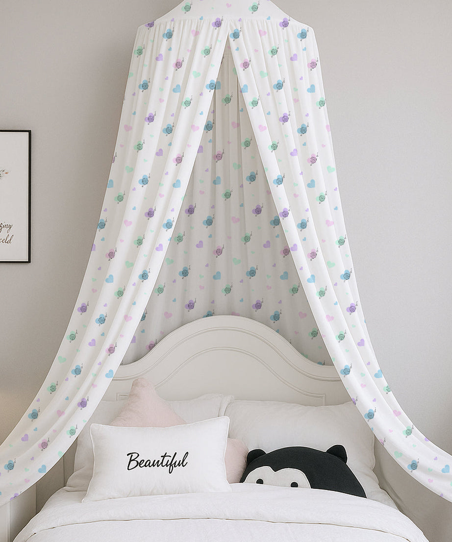 Snail Printed Canopy